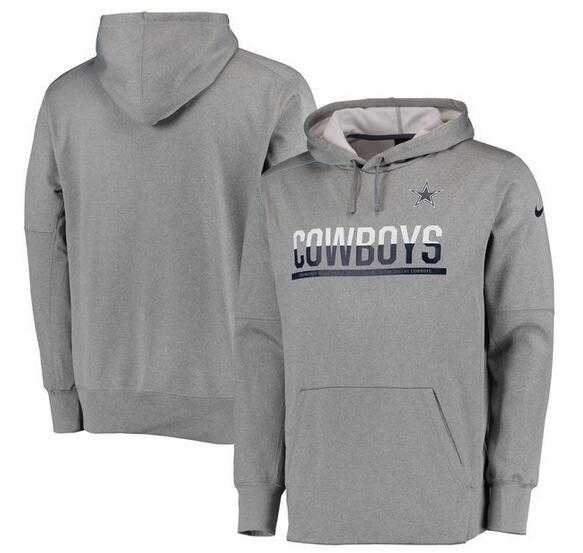 Men's Dallas Cowboys Nike Sideline Circuit Pullover Performance Hoodie - Gray FengYun,We sell and wholesale Men's Dallas Cowboys Nike Sideline Circuit Pullover Performance Hoodie - Gray FengYun on line form chian!